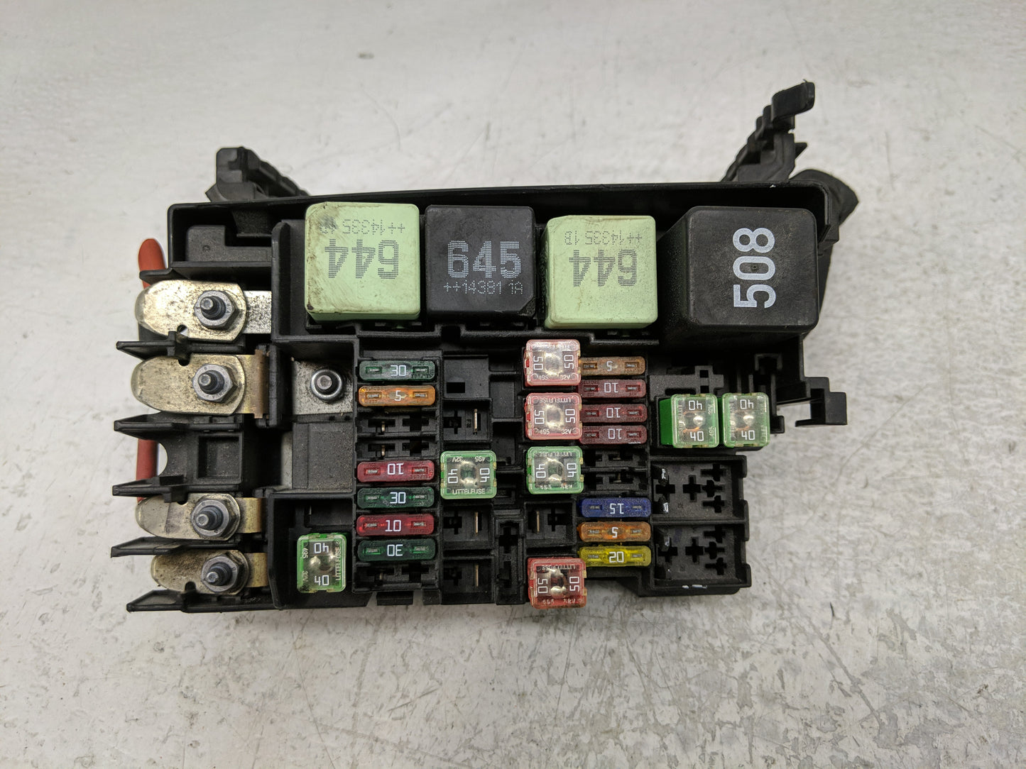 2015-2018 Volkswagen Jetta Fusebox Fuse Box Panel Relay Module Fits Fits 2015 2016 2017 2018 OEM Used Auto Parts - Oemusedau