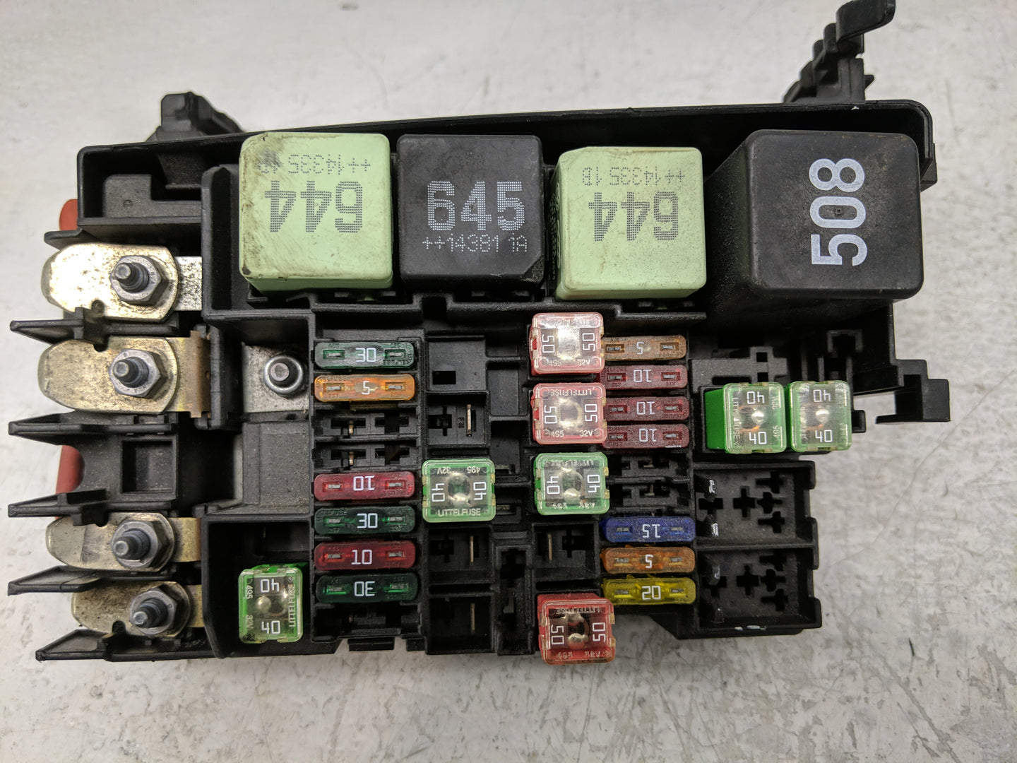 2015-2018 Volkswagen Jetta Fusebox Fuse Box Panel Relay Module Fits Fits 2015 2016 2017 2018 OEM Used Auto Parts - Oemusedau