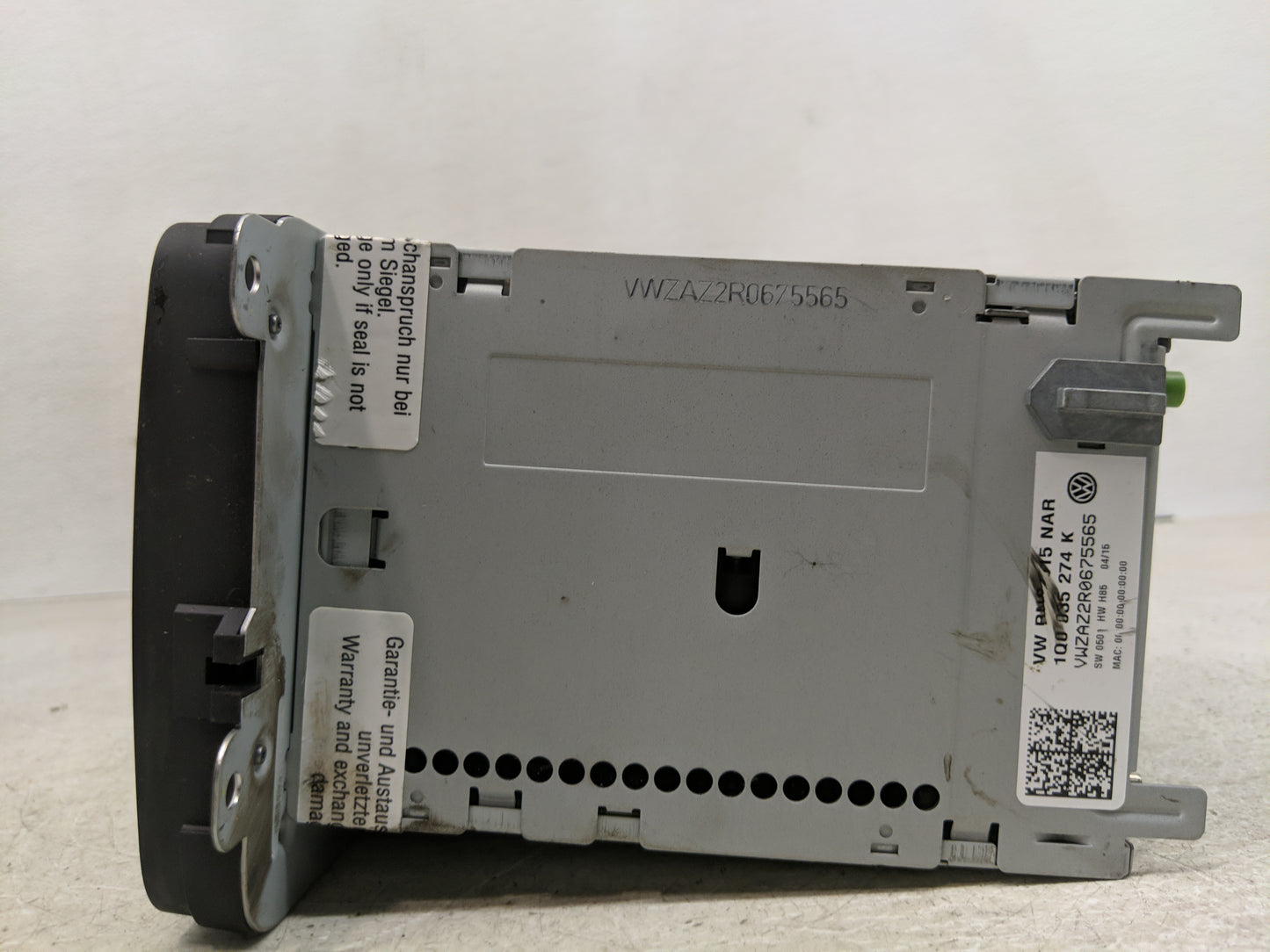 2015-2016 Volkswagen Jetta Radio AM FM Cd Player Receiver Replacement P/N:1Q0 035 274 K Fits Fits 2012 2013 2014 2015 2016 O