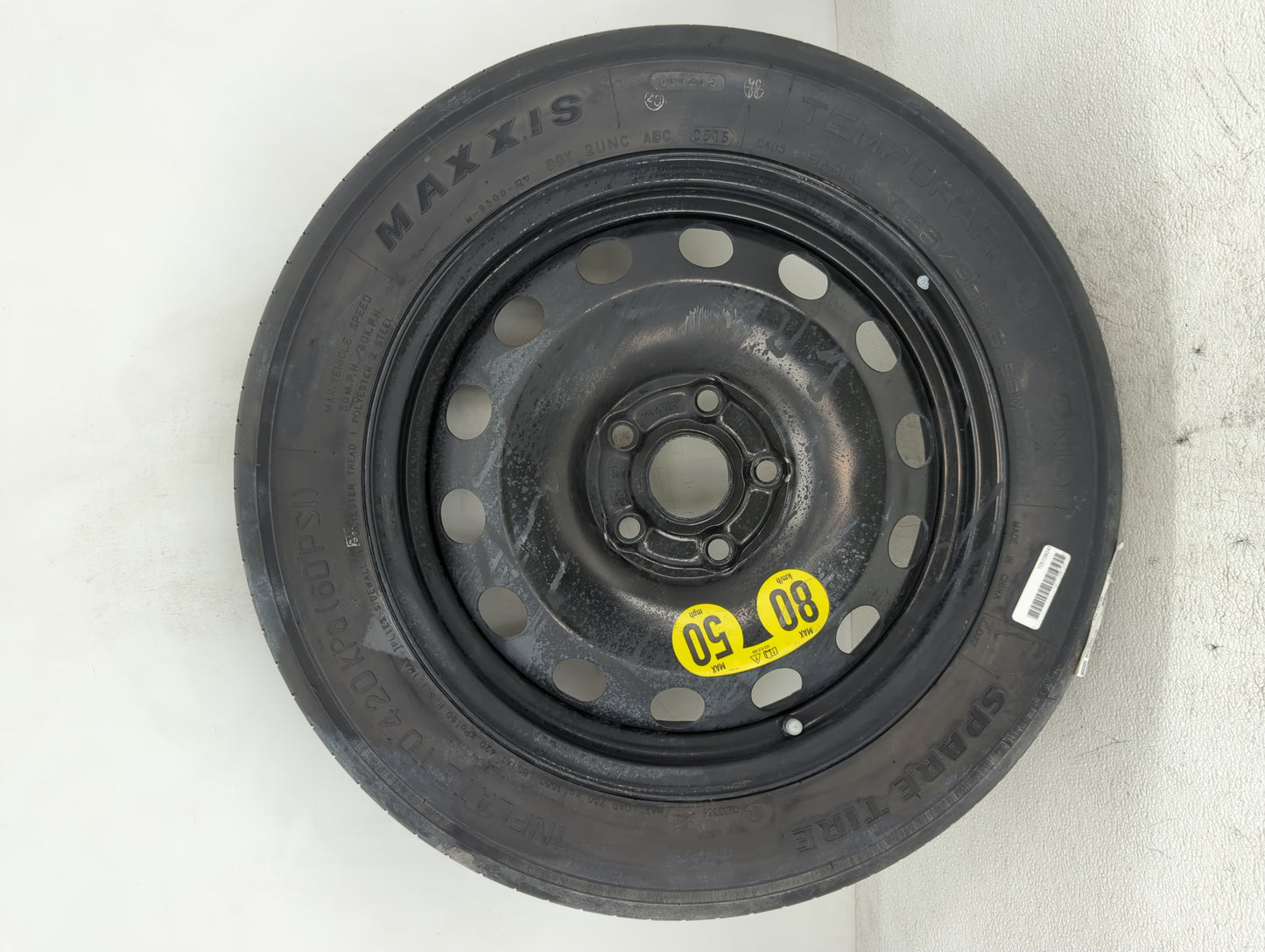 2012-2018 Volkswagen Jetta Spare Donut Tire Wheel Rim Oem - Oemusedautoparts1.com