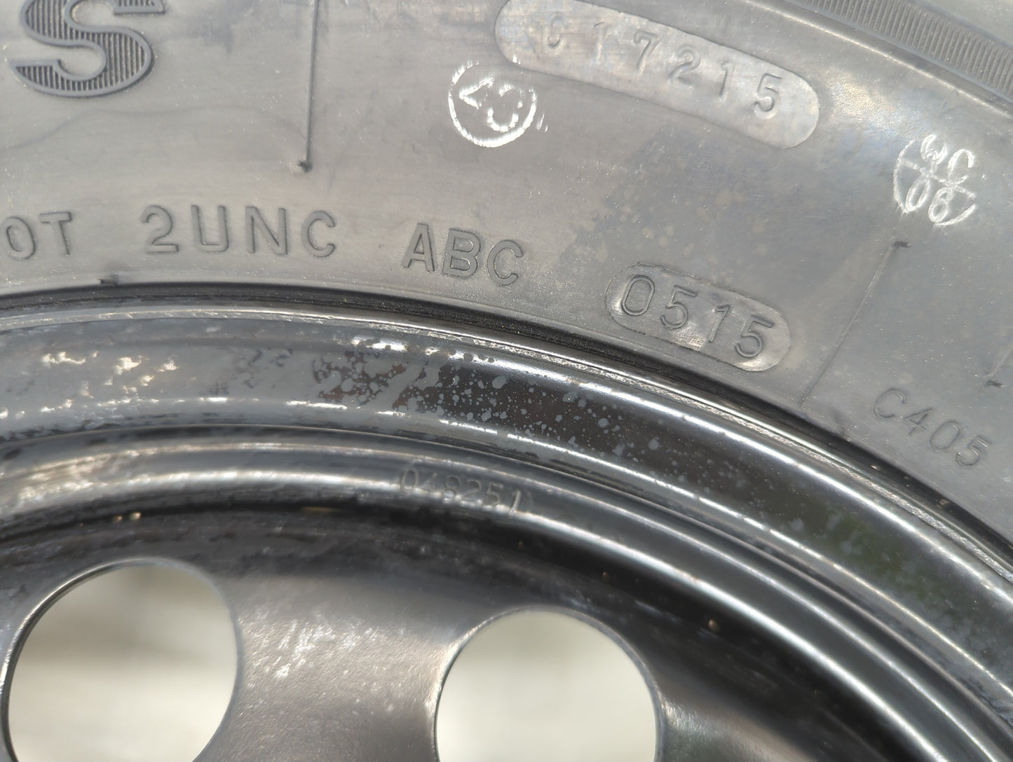 2012-2018 Volkswagen Jetta Spare Donut Tire Wheel Rim Oem - Oemusedautoparts1.com