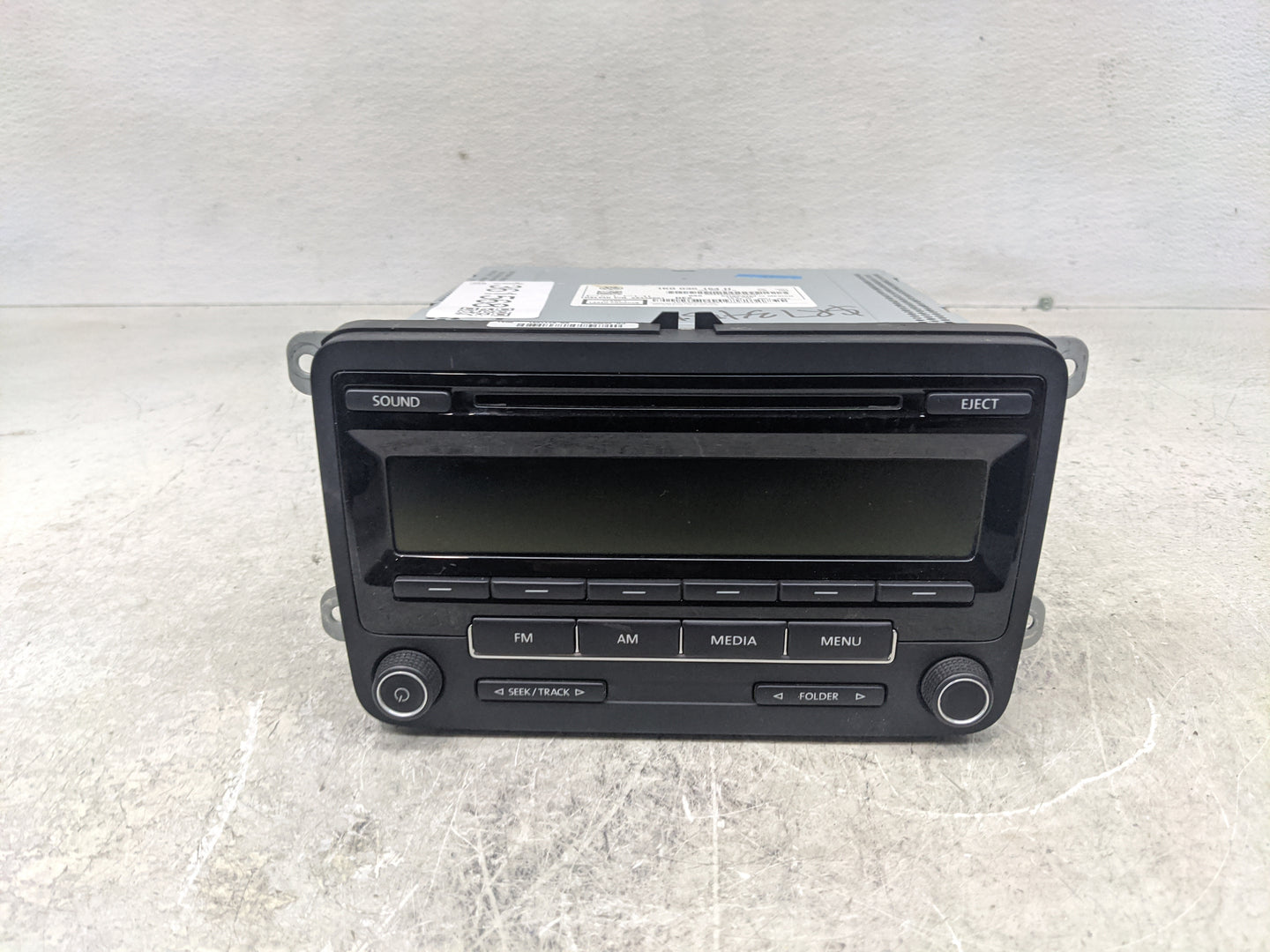 2015-2017 Volkswagen Jetta Radio AM FM Cd Player Receiver Replacement P/N:1K0 035 164 H Fits Fits 2014 2015 2016 2017 OEM Us