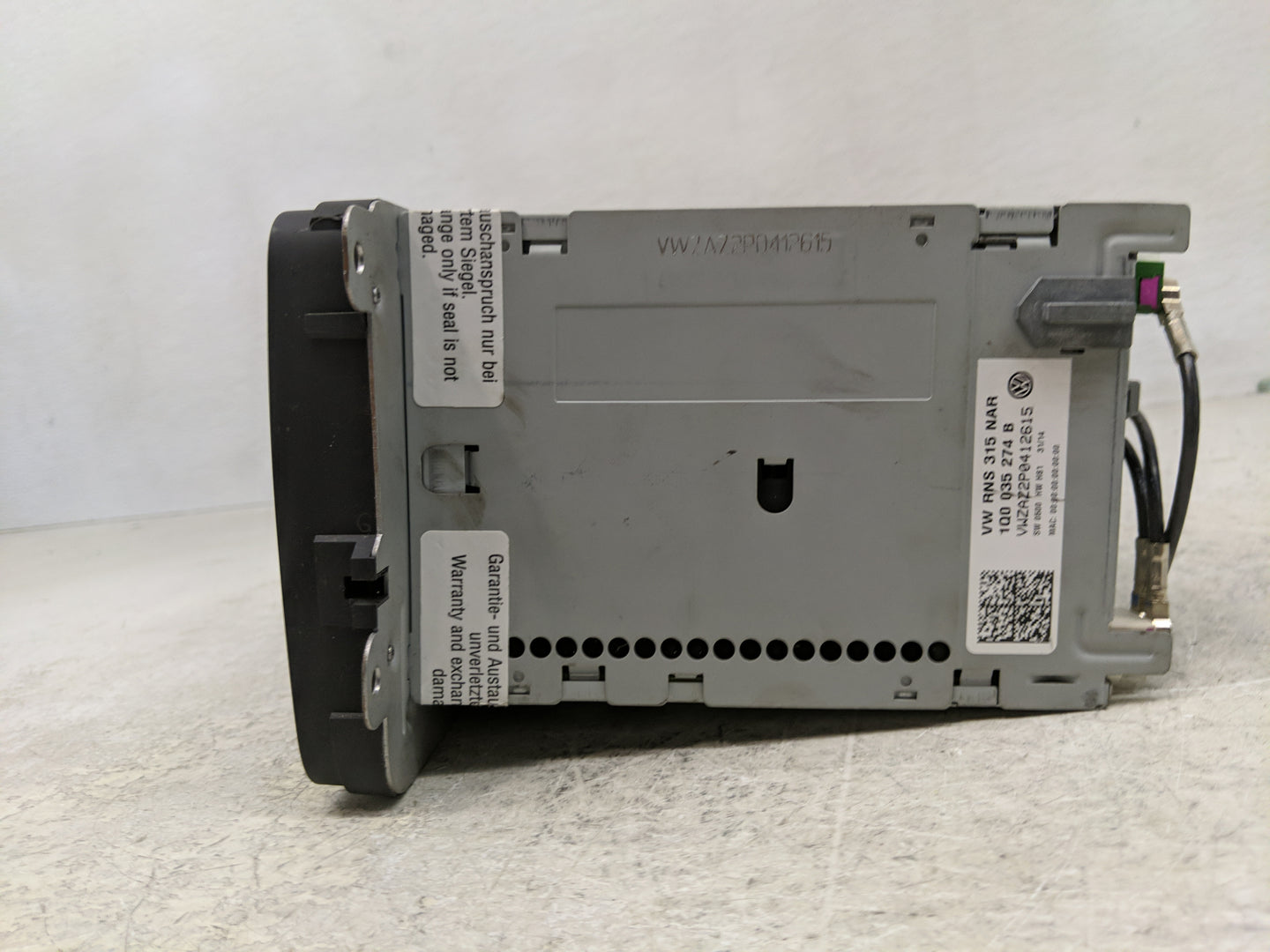 2015-2017 Volkswagen Jetta Radio AM FM Cd Player Receiver Replacement P/N:RNS 315 NAR 1Q0 035 274 B Fits Fits 2015 2016 2017