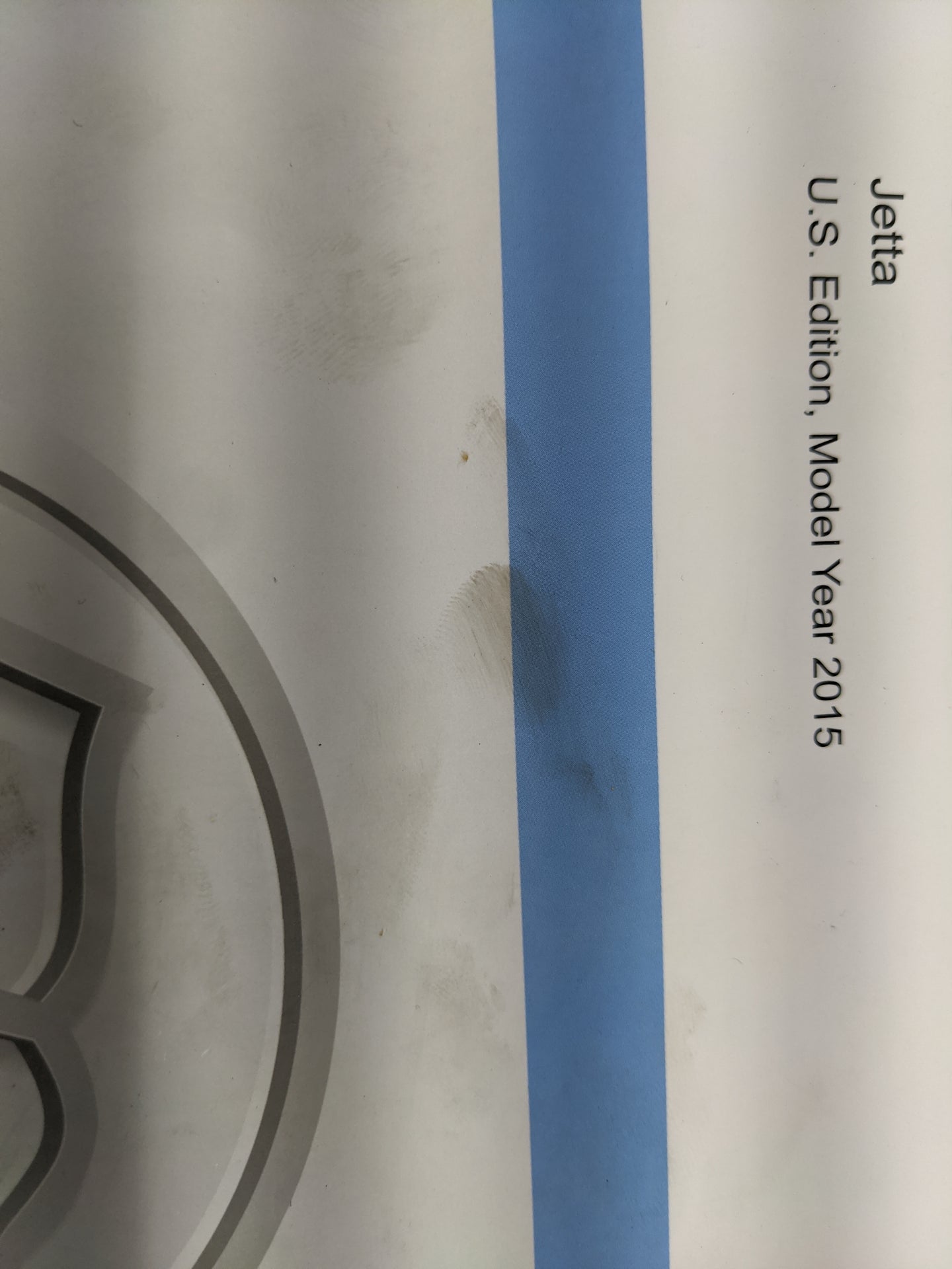 2015 Volkswagen Jetta Owners Manual Book Guide P/N:1515U1JT623 OEM Used Auto Parts - Oemusedautoparts1.com
