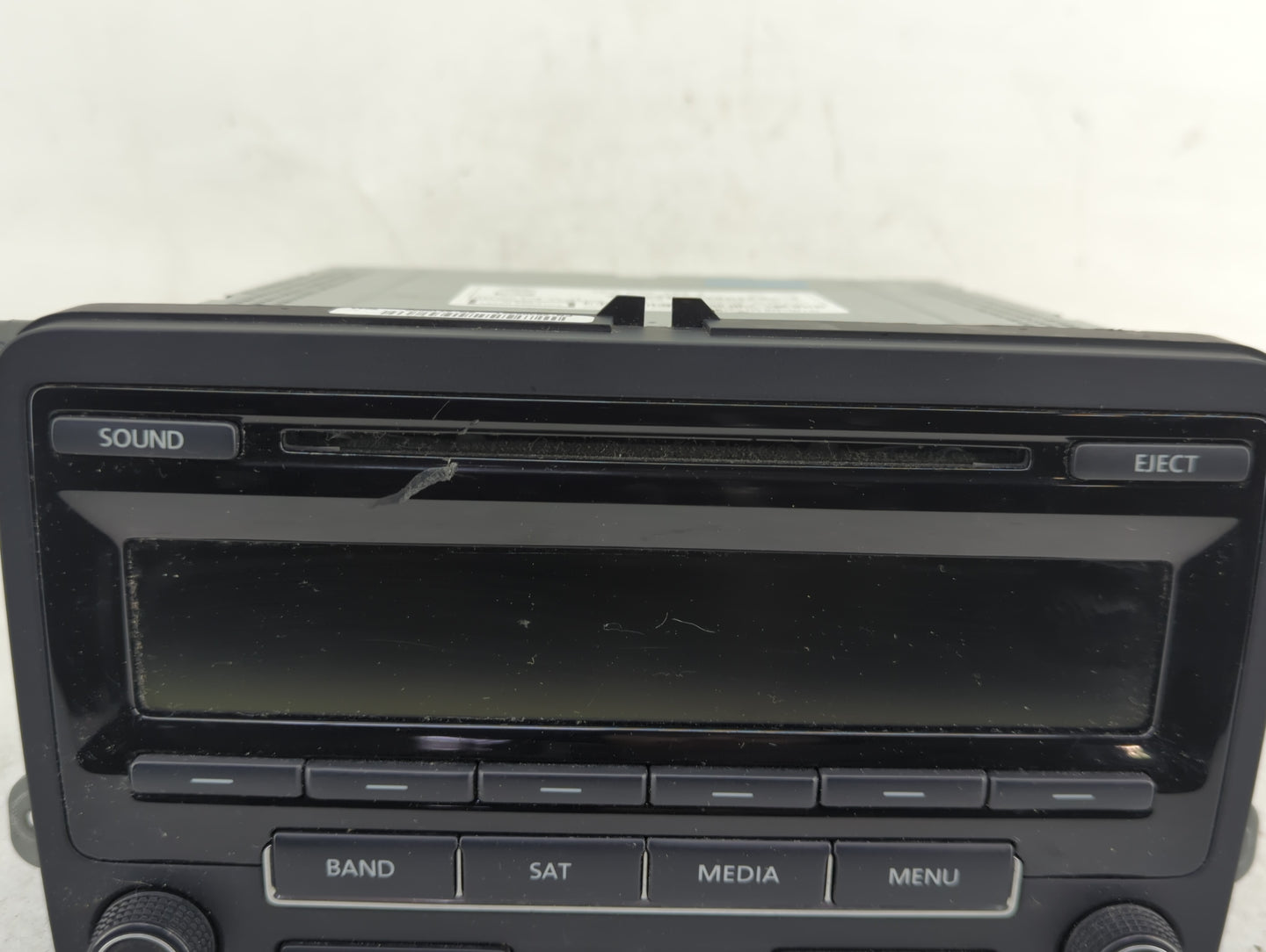 2012-2017 Volkswagen Jetta Radio AM FM Cd Player Receiver Replacement P/N:28463405 1K0 035 164 J Fits OEM Used Auto Parts - 
