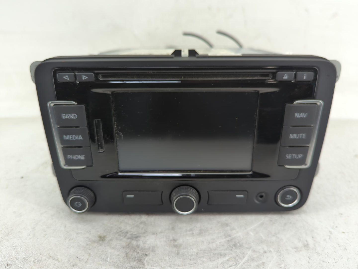2015-2017 Volkswagen Jetta Radio AM FM Cd Player Receiver Replacement P/N:1Q0 035 274 B Fits Fits 2015 2016 2017 OEM Used Au