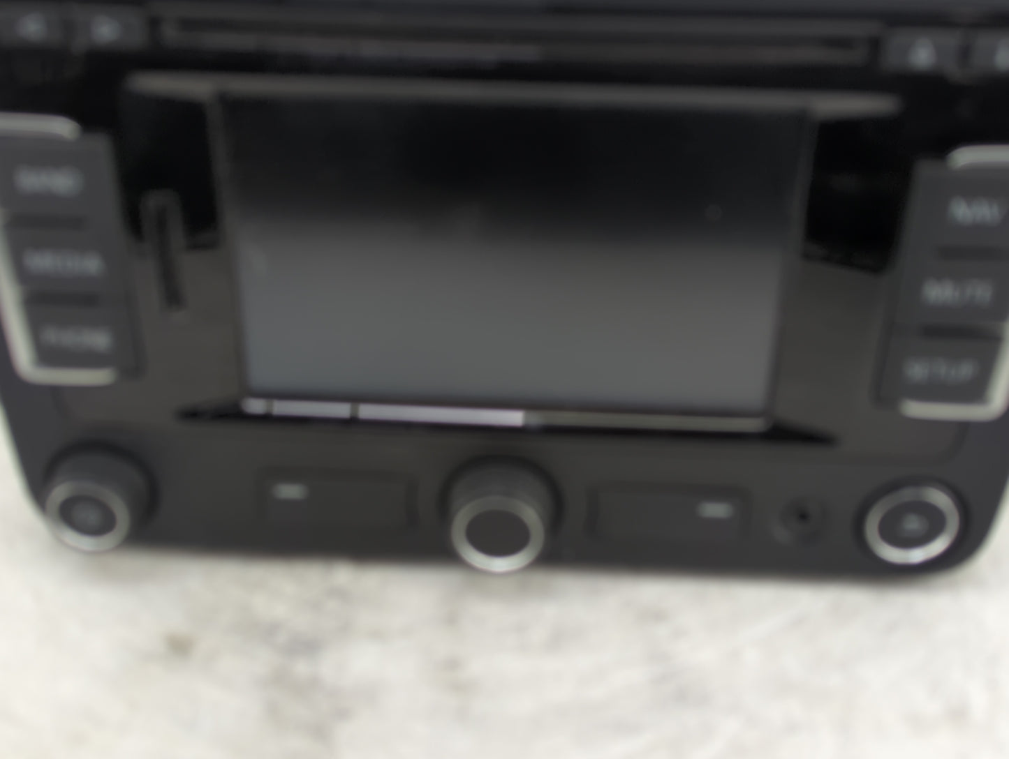 2015-2017 Volkswagen Jetta Radio AM FM Cd Player Receiver Replacement P/N:1Q0 035 274 B Fits Fits 2015 2016 2017 OEM Used Au
