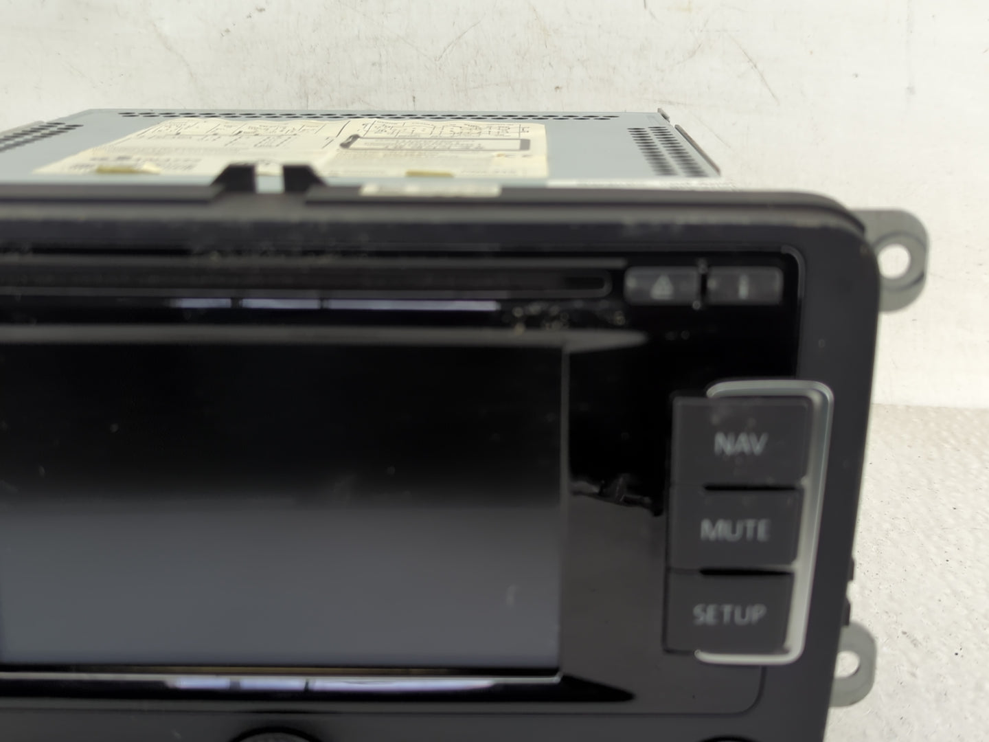2015-2016 Volkswagen Jetta Radio AM FM Cd Player Receiver Replacement P/N:1Q0 035 274 K Fits Fits 2012 2013 2014 2015 2016 O