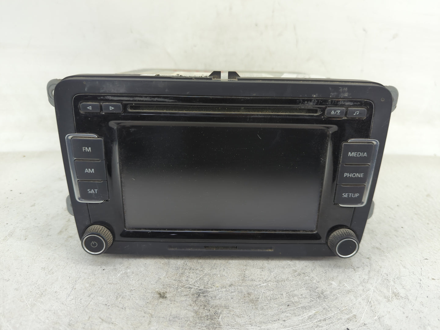 2015-2017 Volkswagen Jetta Radio AM FM Cd Player Receiver Replacement P/N:1K0035188H Fits Fits 2014 2015 2016 2017 OEM Used 
