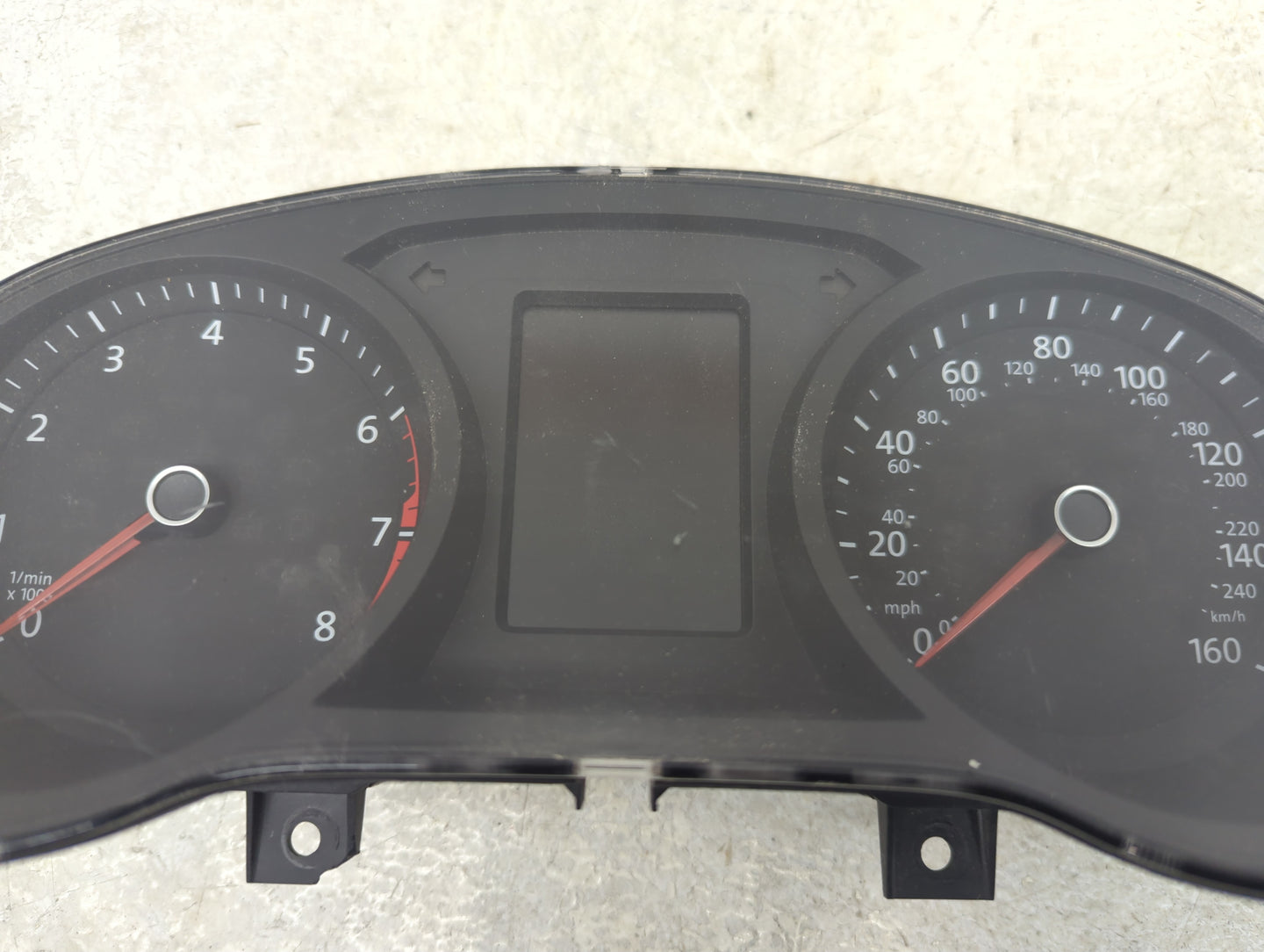 2015 Volkswagen Jetta Instrument Cluster Speedometer Gauges P/N:5C6 920 974 B Fits OEM Used Auto Parts - Oemusedautoparts1.c