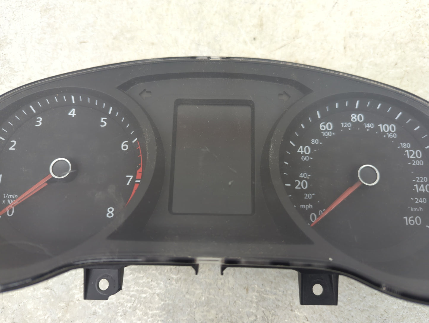 2015 Volkswagen Jetta Instrument Cluster Speedometer Gauges P/N:5C6 920 974 B Fits OEM Used Auto Parts - Oemusedautoparts1.c
