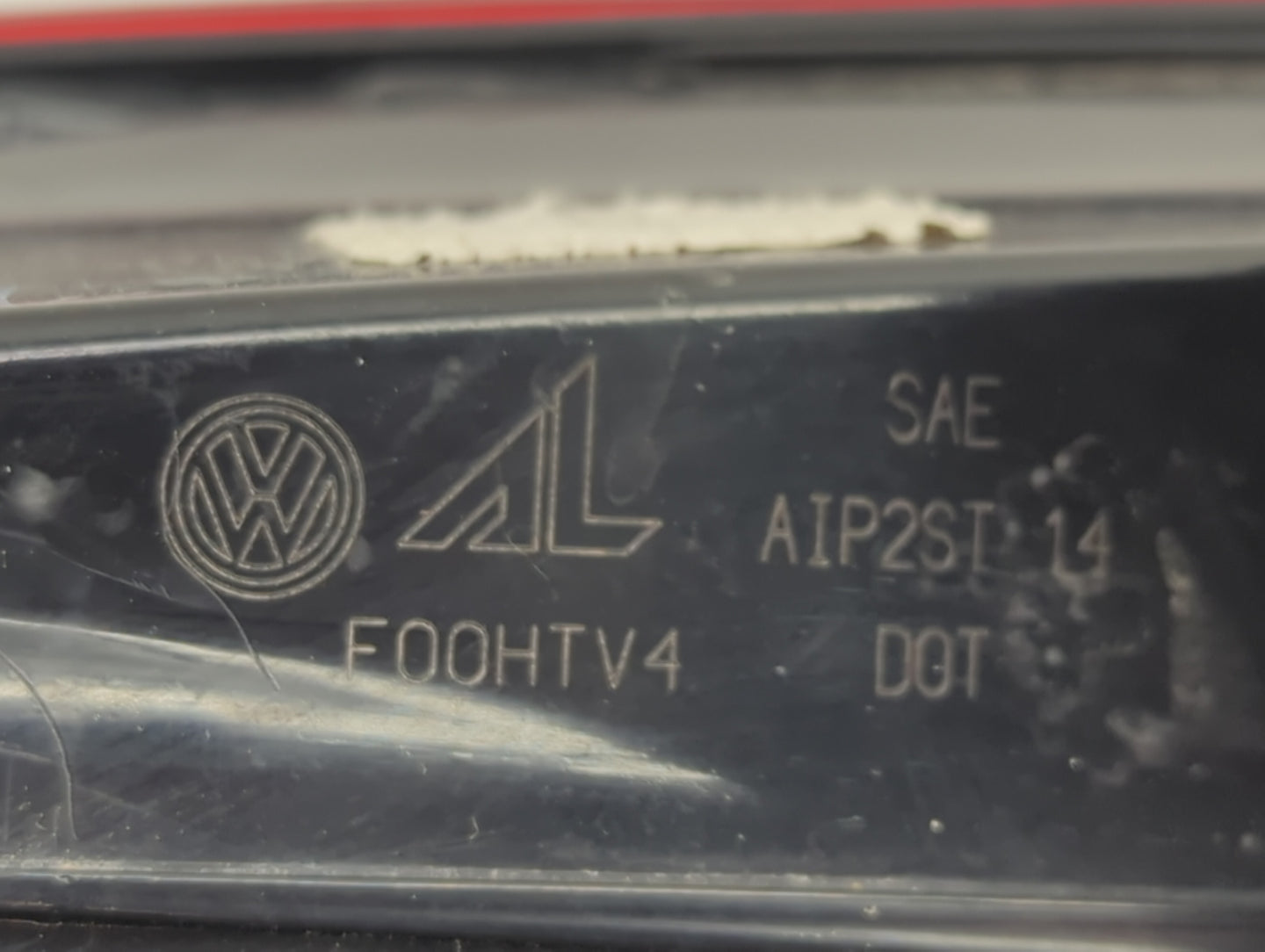 2015-2016 Volkswagen Jetta Tail Light Assembly Passenger Right OEM P/N:5C6 945 096 F Fits Fits 2015 2016 OEM Used Auto Parts