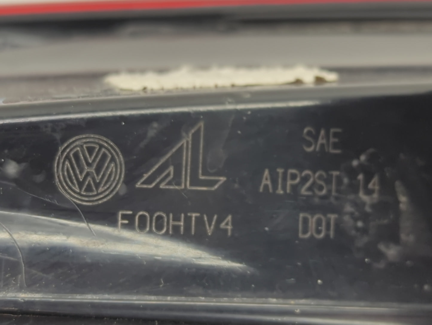 2015-2016 Volkswagen Jetta Tail Light Assembly Passenger Right OEM P/N:5C6 945 096 F Fits Fits 2015 2016 OEM Used Auto Parts