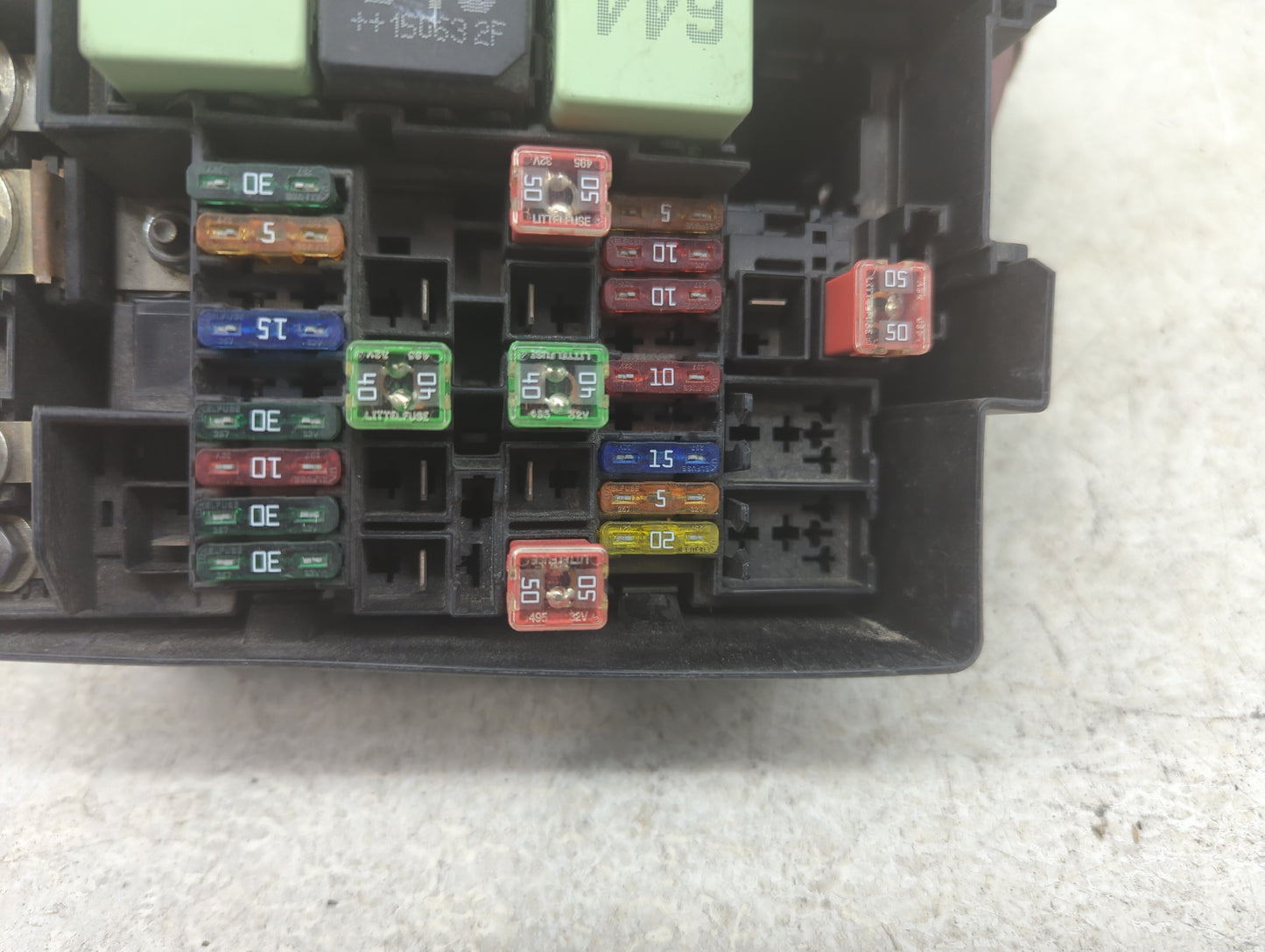2015-2018 Volkswagen Jetta Fusebox Fuse Box Panel Relay Module P/N:4H0 951 253 Fits Fits 2015 2016 2017 2018 OEM Used Auto P