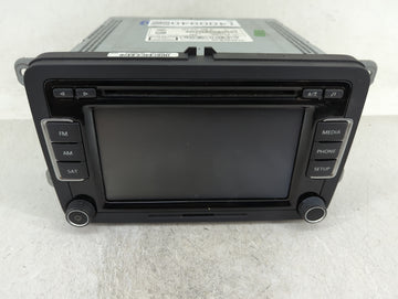 2015-2017 Volkswagen Jetta Radio AM FM Cd Player Receiver Replacement P/N:1K0 035 188 H Fits Fits 2015 2016 2017 OEM Used Au
