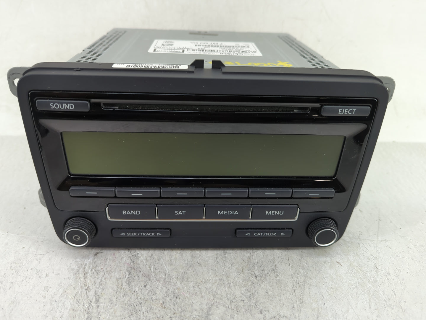 2015-2017 Volkswagen Jetta Radio AM FM Cd Player Receiver Replacement P/N:1K0 035 164 J Fits Fits 2015 2016 2017 OEM Used Au