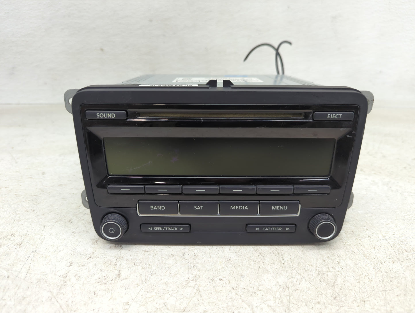 2015-2017 Volkswagen Jetta Radio AM FM Cd Player Receiver Replacement P/N:1K0 035 164 J Fits Fits 2015 2016 2017 OEM Used Au