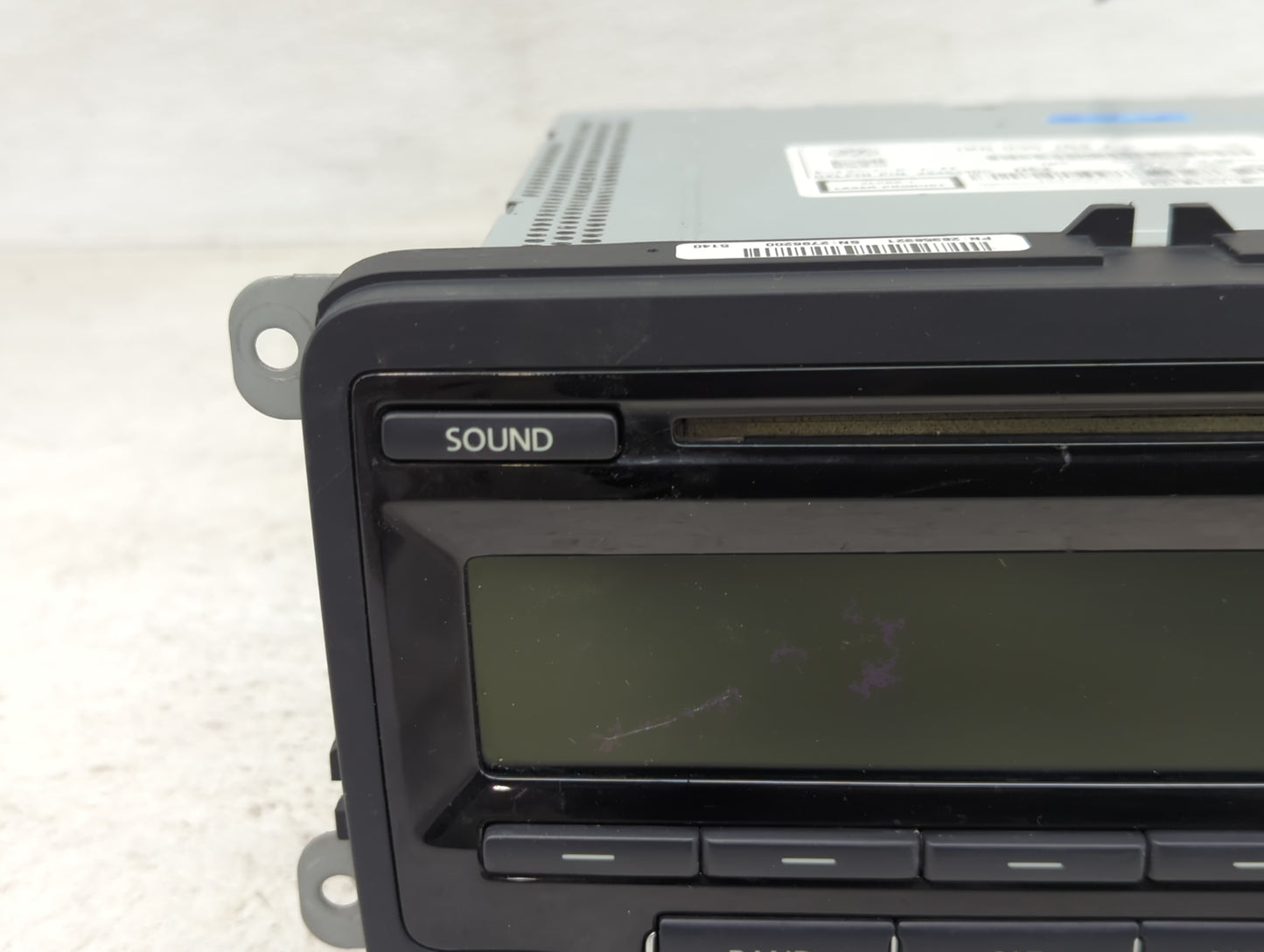 2015-2017 Volkswagen Jetta Radio AM FM Cd Player Receiver Replacement P/N:1K0 035 164 J Fits Fits 2015 2016 2017 OEM Used Au
