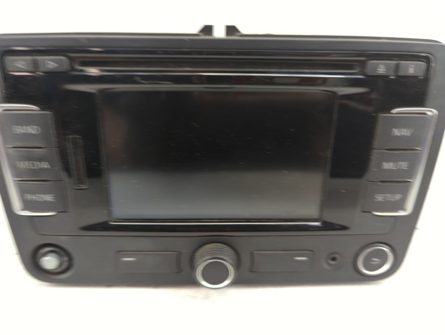 2015-2016 Volkswagen Jetta Radio AM FM Cd Player Receiver Replacement P/N:1Q0 035 274 B Fits Fits 2015 2016 OEM Used Auto Pa