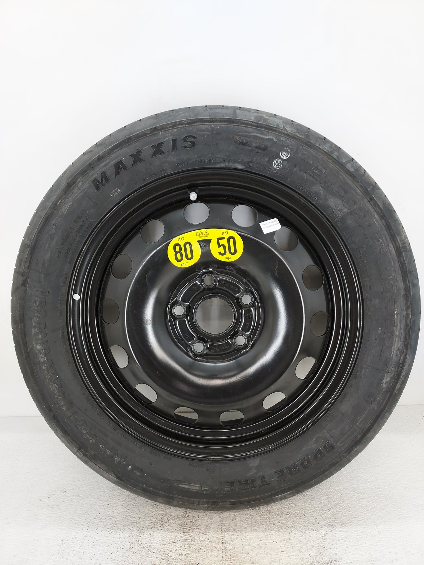 2012-2018 Volkswagen Jetta Spare Donut Tire Wheel Rim Oem 1420790 - Oemusedautoparts1.com