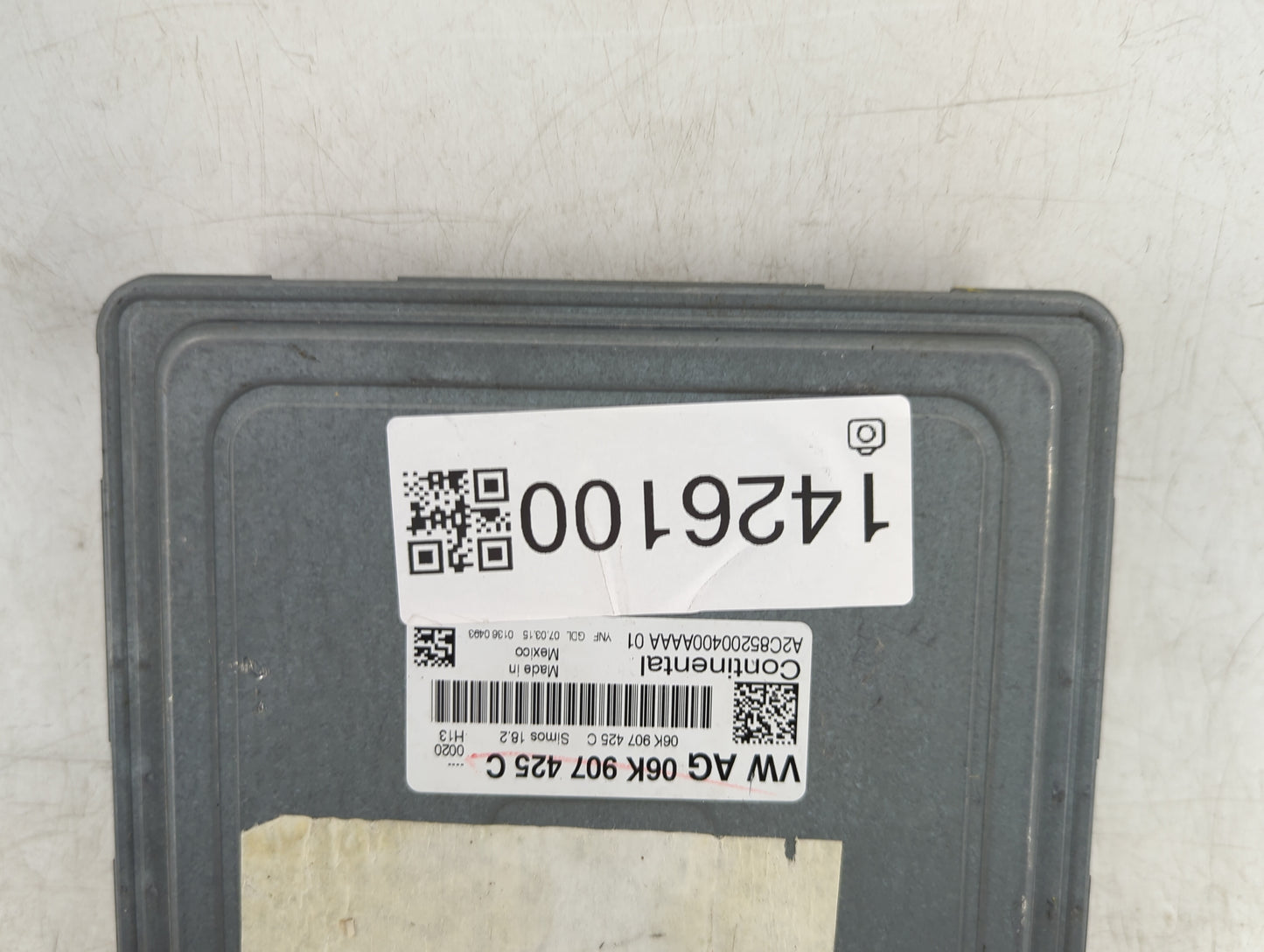 2015-2017 Volkswagen Jetta PCM Engine Control Computer ECU ECM PCU OEM P/N:06K907425C A2C8520040AAA01 Fits Fits 2015 2016 20