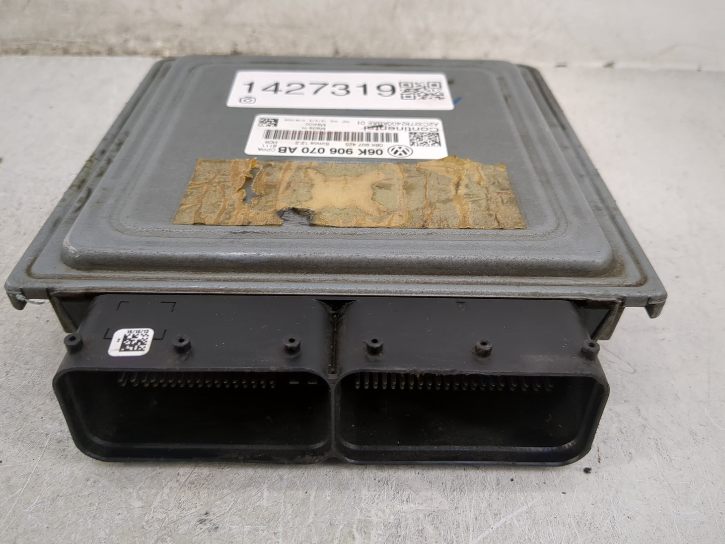 2014-2016 Volkswagen Jetta PCM Engine Control Computer ECU ECM PCU OEM P/N:06K 906 070 AB Fits Fits 2014 2015 2016 OEM Used 