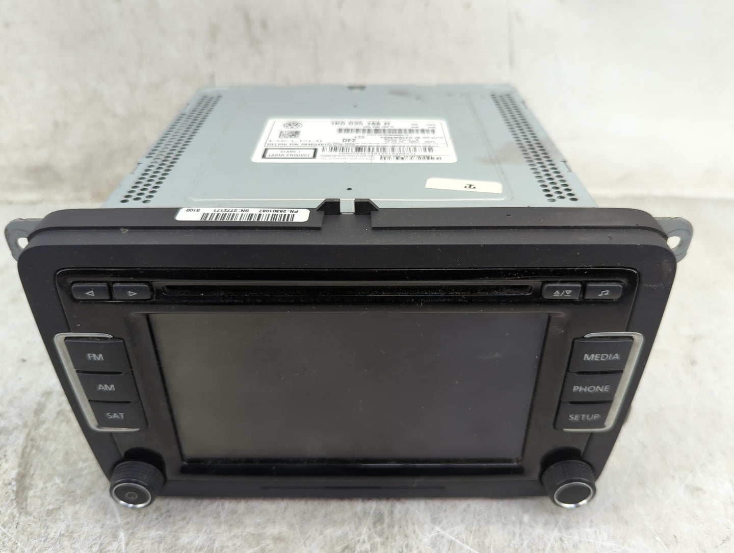 2015-2017 Volkswagen Jetta Radio AM FM Cd Player Receiver Replacement P/N:1K0035188H 28463401 Fits Fits 2014 2015 2016 2017 