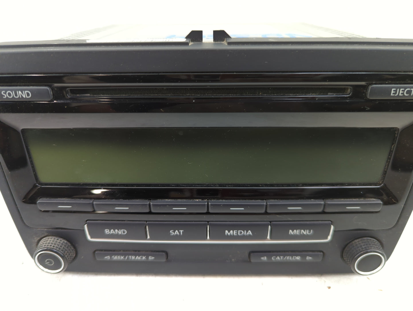 2015-2017 Volkswagen Jetta Radio AM FM Cd Player Receiver Replacement P/N:1K0035164J 28438047 Fits Fits 2015 2016 2017 OEM U