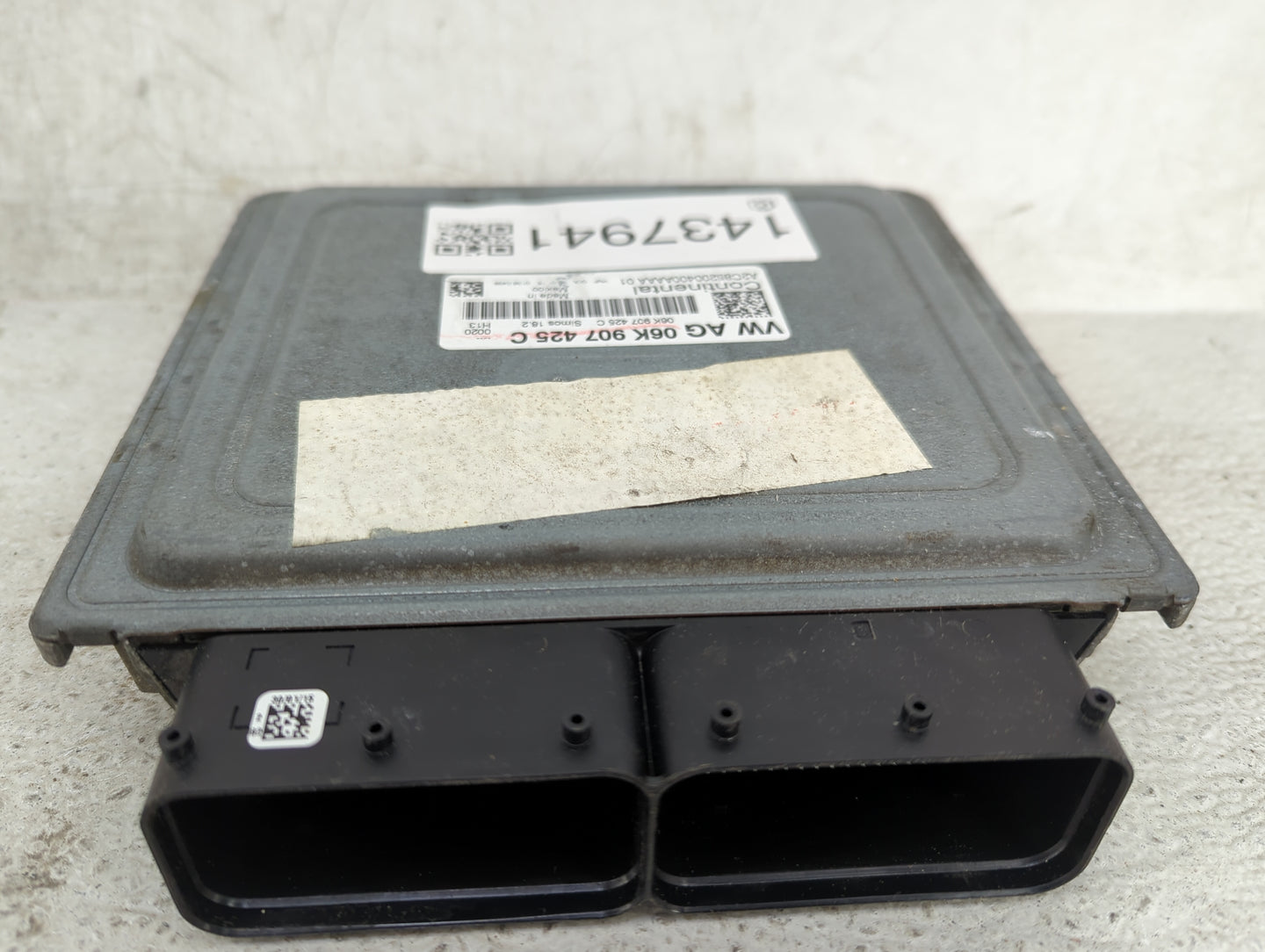 2015-2017 Volkswagen Jetta PCM Engine Control Computer ECU ECM PCU OEM P/N:06K907425C, A2C85200400AAA01 Fits Fits 2015 2016 