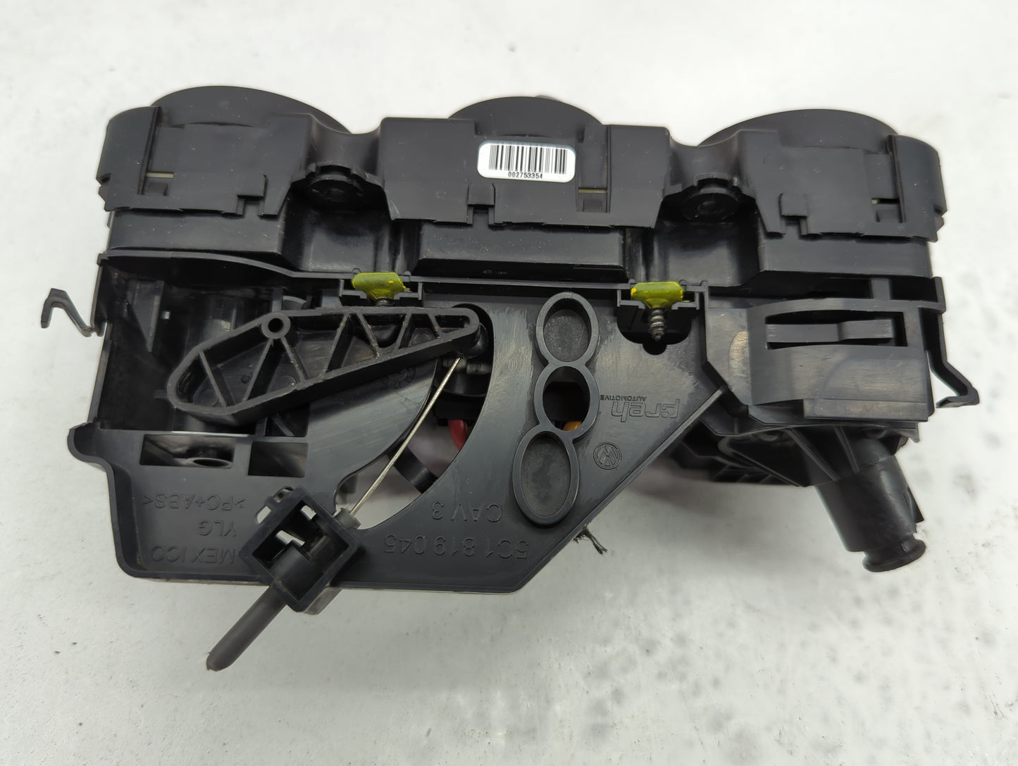 2015-2018 Volkswagen Jetta Climate Control Module Temperature AC/Heater Replacement Fits Fits 2015 2016 2017 2018 OEM Used A