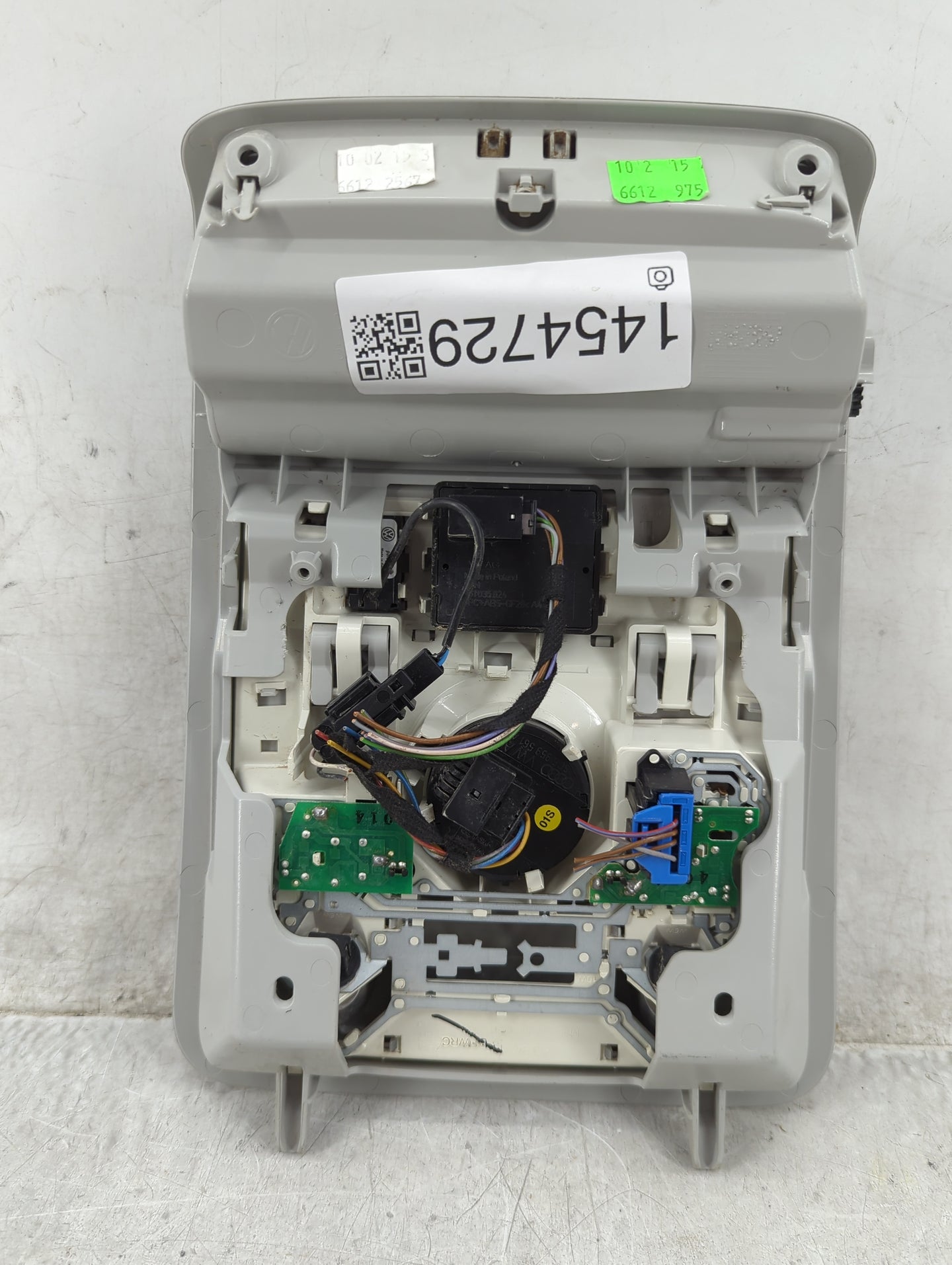 2015 Volkswagen Jetta Overhead Roof Console - Oemusedautoparts1.com
