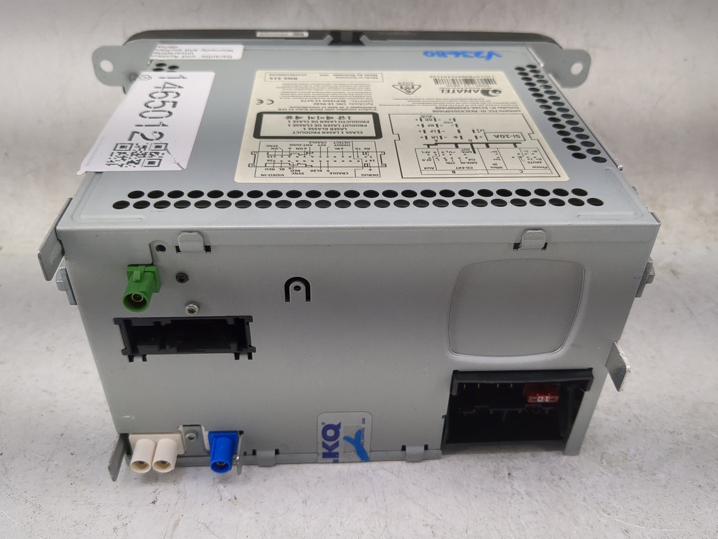 2012-2017 Volkswagen Jetta Radio AM FM Cd Player Receiver Replacement Fits Fits 2012 2013 2014 2015 2016 2017 OEM Used Auto 