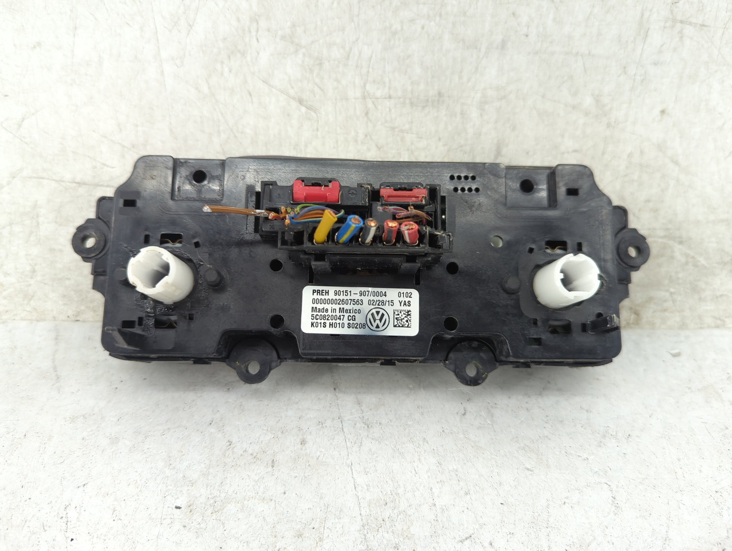 2015-2018 Volkswagen Jetta Climate Control Module Temperature AC/Heater Replacement P/N:5C0820047CG 90151-907/0004 Fits OEM 