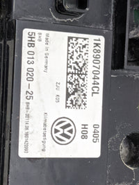 2015-2018 Volkswagen Jetta Climate Control Module Temperature AC/Heater Replacement P/N:1K8907044CL 5HB013020-25 Fits OEM Us