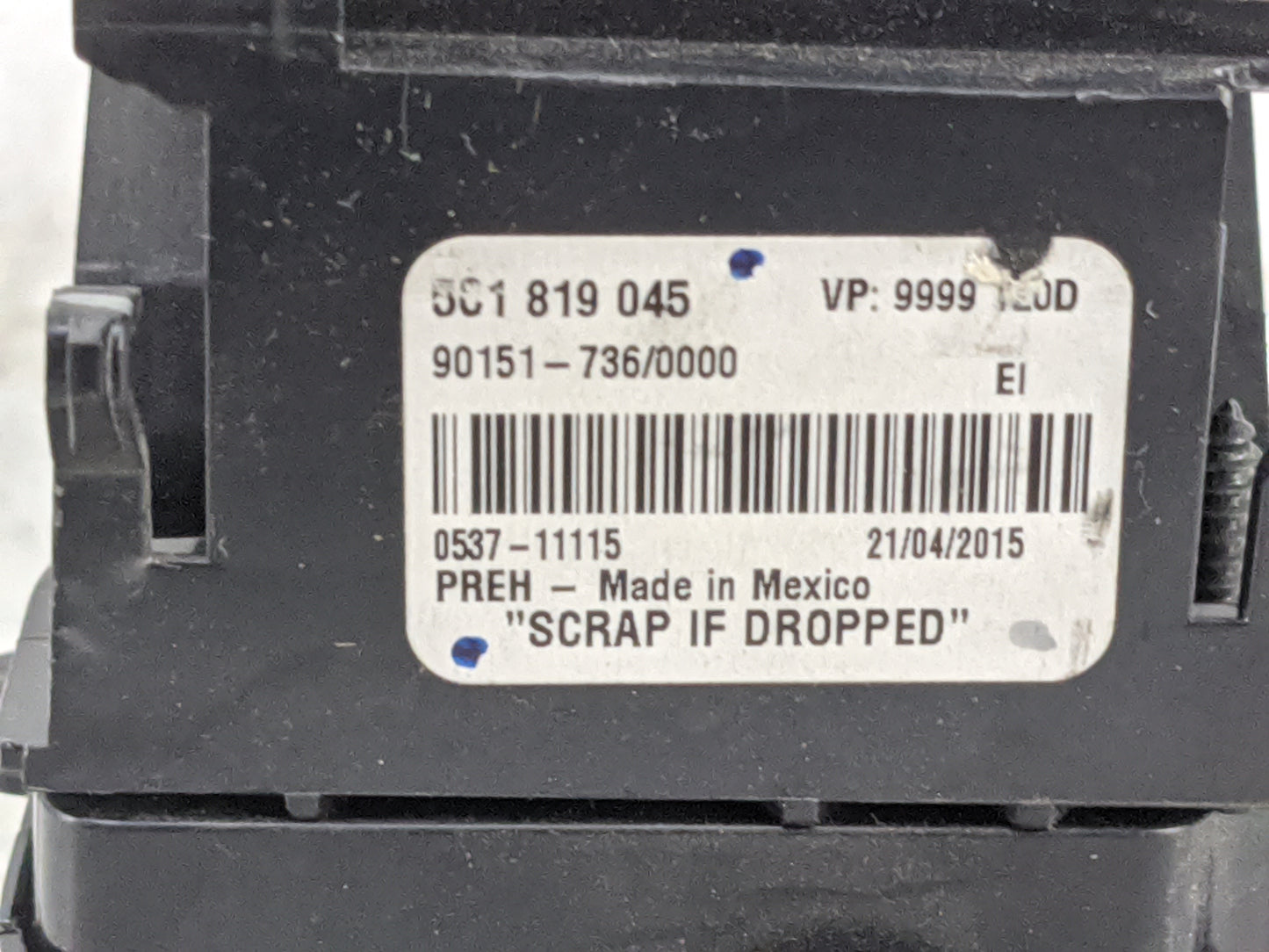 2015-2018 Volkswagen Jetta Climate Control Module Temperature AC/Heater Replacement P/N:5C1819045 90151-736/0000 Fits OEM Us