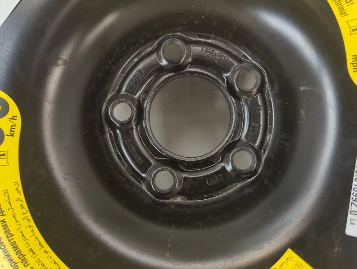 2012-2018 Volkswagen Jetta Spare Donut Tire Wheel Rim Oem 1498489 - Oemusedautoparts1.com