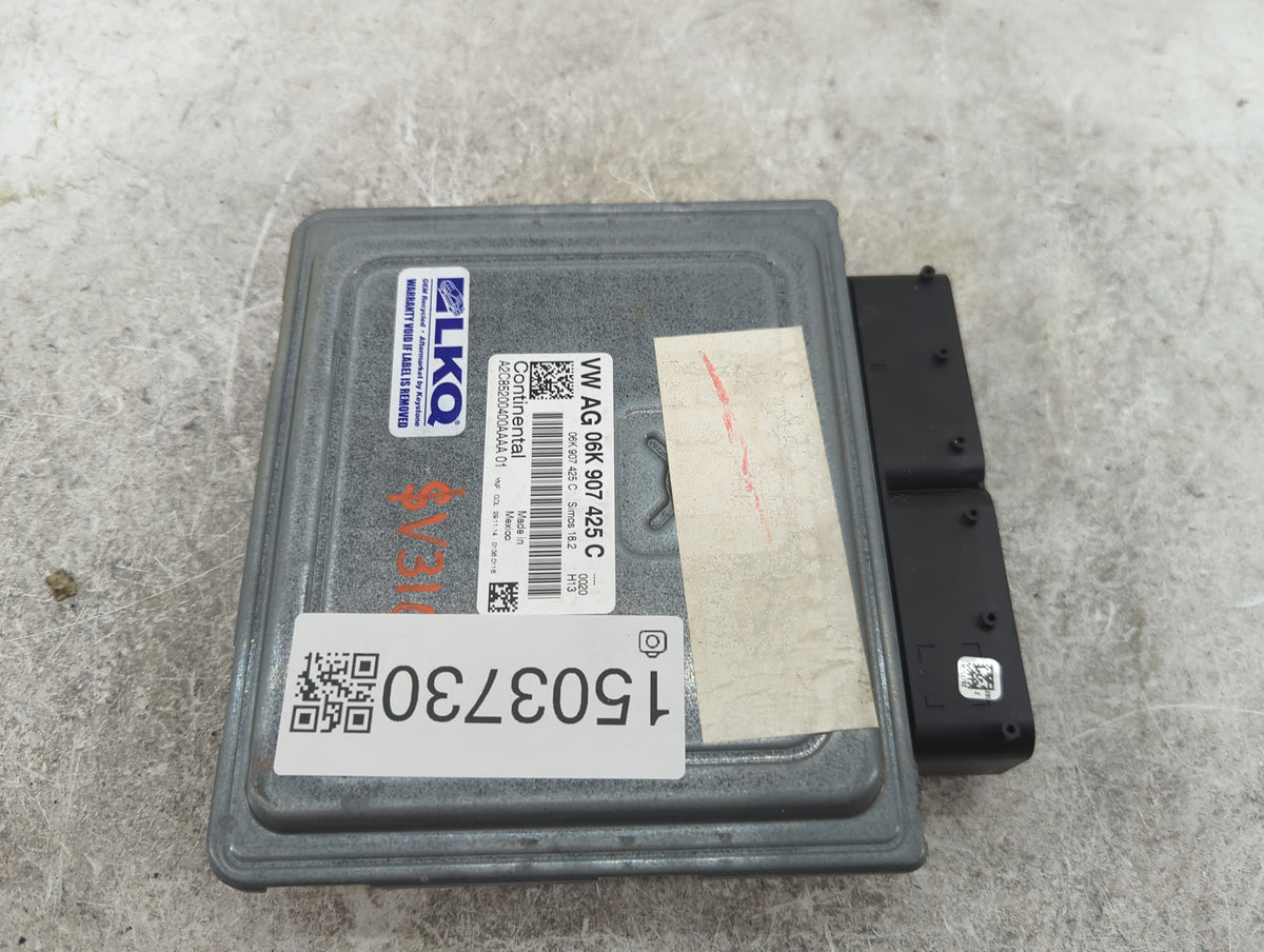 2015-2017 Volkswagen Jetta PCM Engine Control Computer ECU ECM PCU OEM P/N:06K907425C A2C85200400AAAA01 Fits Fits 2015 2016 