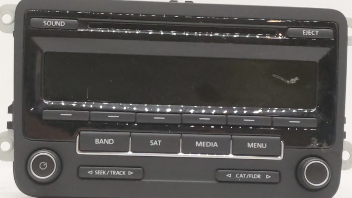 2015-2017 Volkswagen Jetta Radio AM FM Cd Player Receiver Replacement P/N:1K0035164J 1K0 035 164 J Fits 2015 2016 2017 OEM U