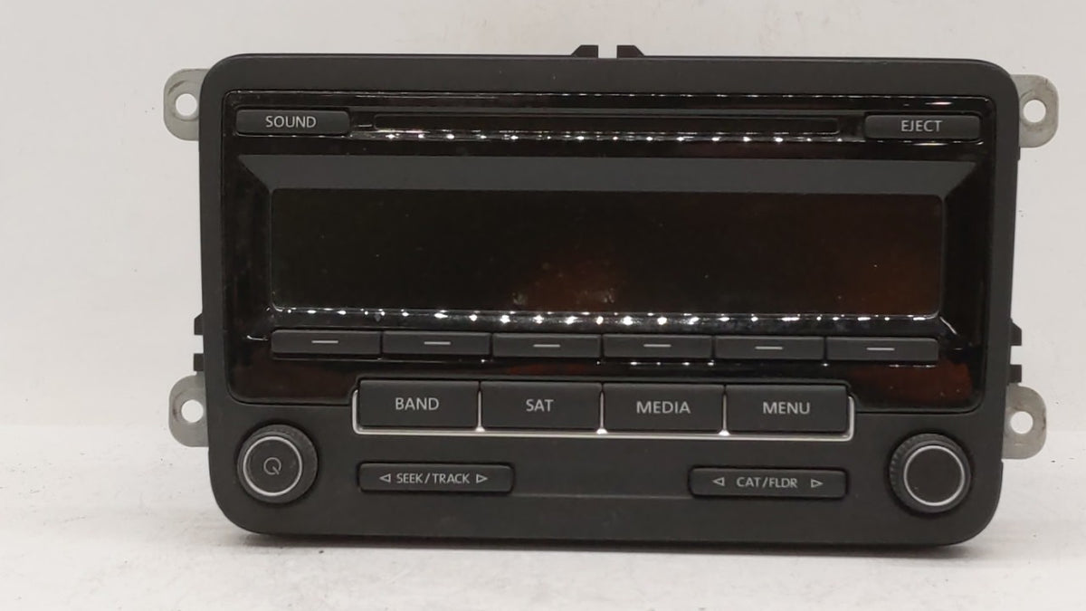 2015-2017 Volkswagen Jetta Am Fm Cd Player Radio Receiver 255308 - Oemusedautoparts1.com