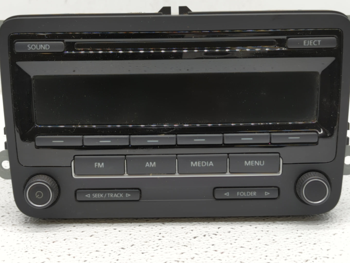 2015-2017 Volkswagen Jetta Radio AM FM Cd Player Receiver Replacement P/N:1K0 035 164 J 1K0 035 164 H Fits OEM Used Auto Par