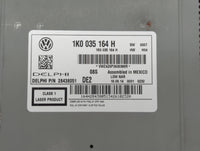 2015-2017 Volkswagen Jetta Radio AM FM Cd Player Receiver Replacement P/N:1K0 035 164 J 1K0 035 164 H Fits OEM Used Auto Par