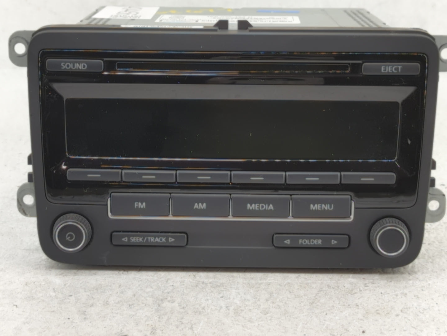 2015-2017 Volkswagen Jetta Radio AM FM Cd Player Receiver Replacement P/N:1K0 035 164 J 1K0 035 164 H Fits OEM Used Auto Par
