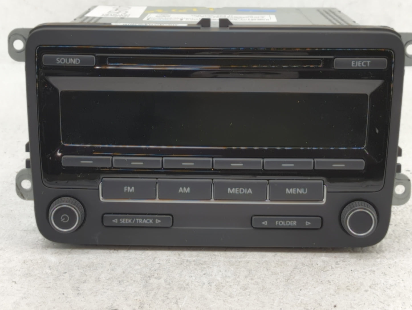 2015-2017 Volkswagen Jetta Radio AM FM Cd Player Receiver Replacement P/N:1K0 035 164 J 1K0 035 164 H Fits OEM Used Auto Par