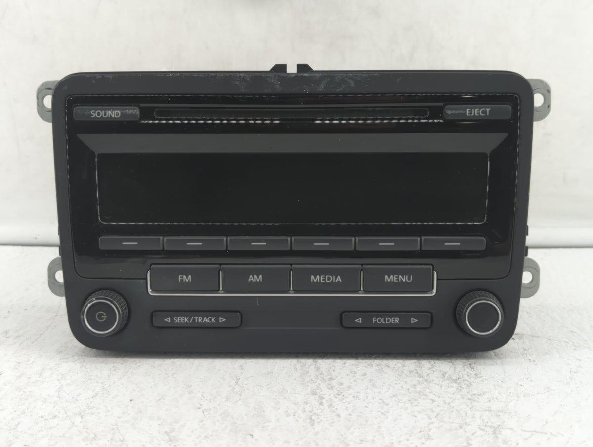 2015-2017 Volkswagen Jetta Radio AM FM Cd Player Receiver Replacement P/N:1K0 035 164 J 1K0 035 164 H Fits OEM Used Auto Par