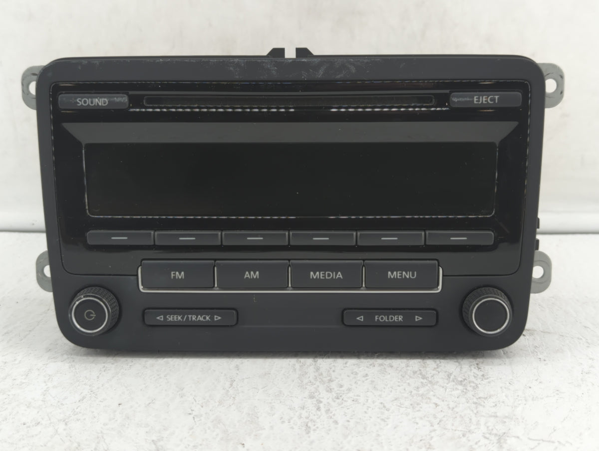 2015-2017 Volkswagen Jetta Radio AM FM Cd Player Receiver Replacement P/N:1K0 035 164 J 1K0 035 164 H Fits OEM Used Auto Par