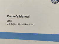 2015 Volkswagen Jetta Owners Manual Book Guide OEM Used Auto Parts - Oemusedautoparts1.com