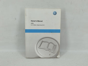 2015 Volkswagen Jetta Owners Manual Book Guide OEM Used Auto Parts - Oemusedautoparts1.com