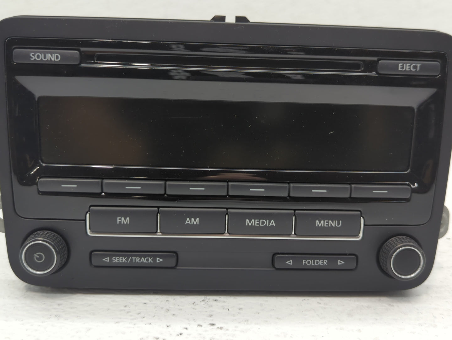 2015-2017 Volkswagen Jetta Radio AM FM Cd Player Receiver Replacement P/N:1K0035164H 1K0035164D Fits Fits 2015 2016 2017 OEM
