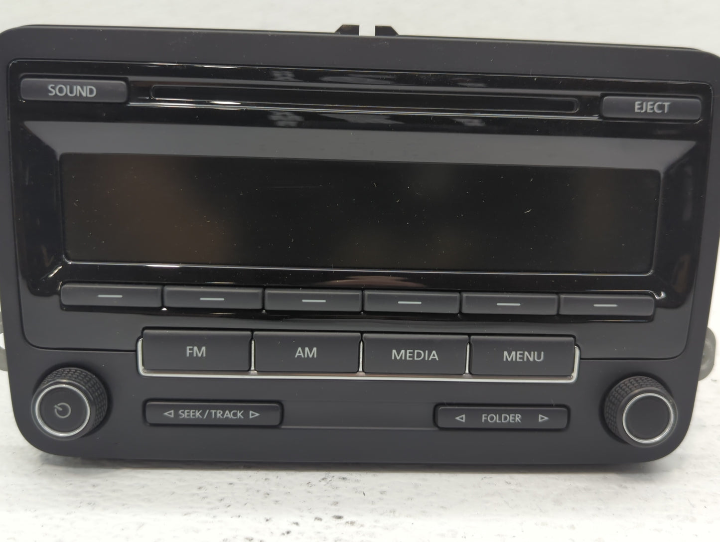 2015-2017 Volkswagen Jetta Radio AM FM Cd Player Receiver Replacement P/N:1K0035164H 1K0035164D Fits Fits 2015 2016 2017 OEM