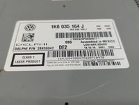 2015-2017 Volkswagen Jetta Radio AM FM Cd Player Receiver Replacement P/N:1K0 035 164 J 1K0 035 164 H Fits OEM Used Auto Par